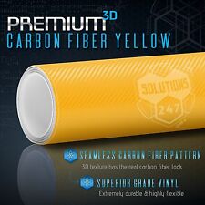 3D Carbon Fiber Matte Vinyl Wrap Roll Sheet Bubble Free Air Release - Custom Cut picture
