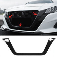 Gloss Black For Nissan Altima 2019-2022 2020 2021 Front Grille Frame Cover Trim picture