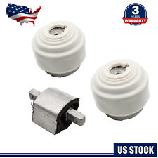 Fits For Mercedes-Benz 1998-2011 3Pcs Hydraulic Engine + Transmission Mount Set picture