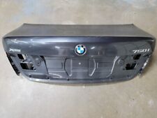 09-15 BMW 750 740 F01 F02 TRUNK DECK LID SHELL COVER PANEL OEM DARK GRAPHITE picture