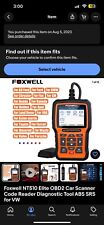 Foxwell NT510 Elite OBD2 Car Scanner Code Reader Diagnostic Tool ABS SRS picture