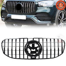 AMG GT Grille Grill For Mercedes Benz X167 GLS450 GLS580 2020-2024 All Black picture