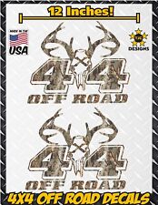4x4 Offroad Decals REAL TREE CAMOUFLAGE Ford F150 Super Duty Deer Hunting Skull picture