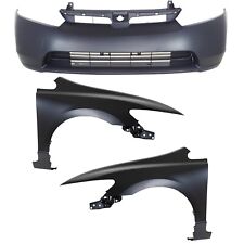 Front Bumper Kit Includes Front LH and RH Fender For 2006-2008 Honda Civic CAPA picture