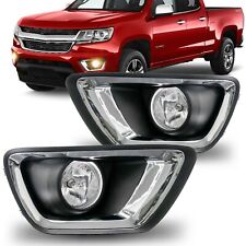 For 2015-2019 Chevy Colorado Bumper Fog Lights Driving Lamps-Left and Right picture