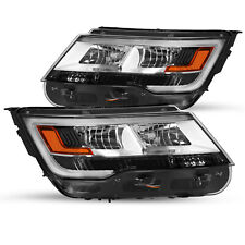 For 2016 2017 2018 Ford Explorer Limited/XLT/Platinum LED DRL Headlights Pair picture