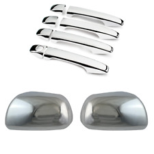 Mirror +Door Handle Lid Cover Trim For 2011-2020 Toyota Sienna 10pcs Set Chrome picture