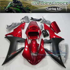 Red Black Fairing Kit For Yamaha YZF R1 2002-2003 ABS Plastic Injection Bodywork picture