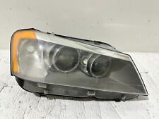 2011 2012 2013 2014 BMW X3 RIGHT PASSENGER SIDE HEADLIGHT XENON DAMAGED OEM picture