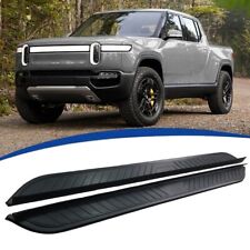 Running Board Side Step Fits for Rivian R1T 2022 2023 2024 Pedal Nerf Bar 2Pcs picture