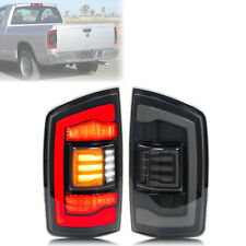 LED Tail Lights for Dodge Ram 3rd Gen 2002-2005 Sequential Signal Rear Lamps picture