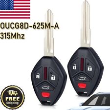 2x for 2008-2015 Mitsubishi Lancer Remote Head Key 4Button FCC ID: OUCG8D-625M-A picture