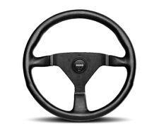 Momo for Montecarlo Alcantara Steering Wheel 350 mm - Black/Black Stitch/Black picture