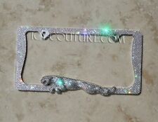 3D Jaguar Bling License Plate Frame Crystallized by ICY Couture picture