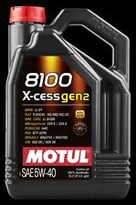 Motul Fully Synthetic Engine Motor Oil 8100 X-CESS 5W40 - 5L picture