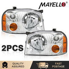 Headlight Set For 2001-2004 Nissan Frontier Base XE Left & Right 2Pc picture
