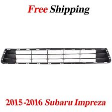 For 2015-2016 Subaru Impreza Bumper Face Bar Grille Plastic SU1036101 picture