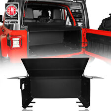 Fit 18-23 Jeep Wrangler JL 4-Door Security Deck Enclosure Trunk Luggage Storage picture