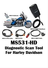 DIAG4 BIKE Serial Diagnostic Scanner AT 531 5090 MS 531-HD for Harley Davidson picture