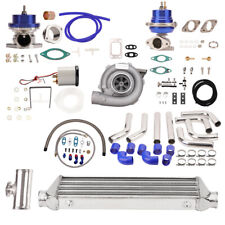 T3 T4 T04E Universal Turbo Stage III+Wastegate+Turbo Intercooler+piping 10PC Kit picture