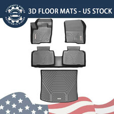 Floor Mats Cargo Liners for 2015-2024 Ford Edge Front Rear TPE All Weather 4pcs picture