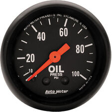Auto Meter 2604 Z-Series Mechanical Oil Pressure Gauge 2 1/16