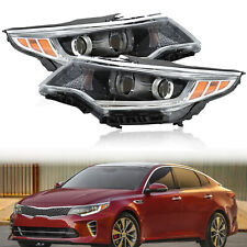 Headlights Headlamps For 2016 2017 2018 Kia Optima Halogen Clear Lens Left+Right picture