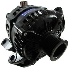 HIGH OUTPUT 350A BLACK ALTERNATOR FOR FORD F250 F350 F450 F550 Powerstroke 7.3L picture