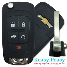 New OEM 2013-2016 Chevrolet Malibu Flip Key Remote Fob With New Uncut Blade picture