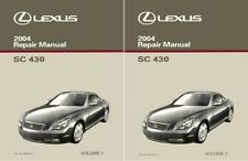 2004 Lexus SC 430 Shop Service Repair Manual picture