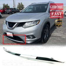 Fit For Nissan Rogue 2014 2015 2016 Front Lower Bumper Chrome ABS Moulding Trim picture
