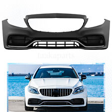 C63 AMG Style Front Bumper Cover Kit  for Mercedes Benz C-Class 15-18 W205 C300 picture