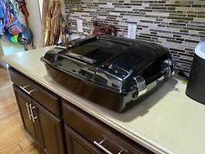 Harley Davidson Style Razor Tour Pack Trunk With Back Rest Pad - No Mount picture