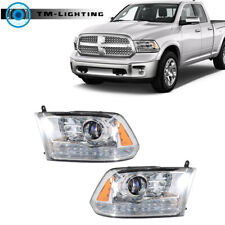 For 2009-2018 Dodge Ram 1500 2500 w/DRL Right&Left Headlights Headlamp Projector picture