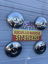 1969-79 Pontiac Nos Poverty Hubcaps 4 Mint 10.5 Oem Convertible Beautiful Shiny picture