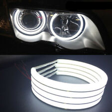 131MM White Halo Ring Cotton Light SMD LED Angel Eyes For BMW E36 E38 E39 E46 M3 picture