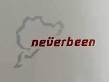 Neverbeen Nurburgring Car Sticker Car Decal  picture