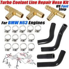 For BMW N63 Turbo Coolant Line Repair Hose Kit X5 X6 50iX 550i 650i 750i F10 F16 picture