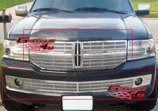 For 2007-2014 Lincoln Navigator Stainless Steel Mesh Grille Grill Insert Combo picture