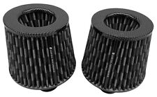 Fits BMW Cold Air Dual Cone Intake For N54 Motors - CARBON FIBER PATTERN picture