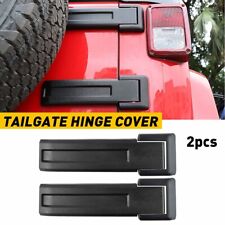 2x Upper Lower Tail gate Hinge Cover For Jeep Wrangler JK & Unlimited 2007-2017 picture