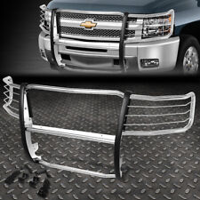 FOR 07-13 CHEVY SILVERADO 1500 STAINLESS STEEL FRONT BUMPER BRUSH GRILLE GUARD picture