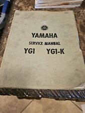 Yamaha YG1 YG-1 YG1-K Service Manual RARE printed in Japan Original In Folder picture
