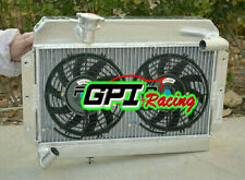 Radiator +FANS For ROVER MG MGA 1500 1600 1622 CC Twin Cam DeLuxe 1955-1962 picture
