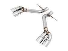 AWE Track Edition Axle Back Exhaust Quad Chrome Silver Tips for 16-19 Camaro SS picture