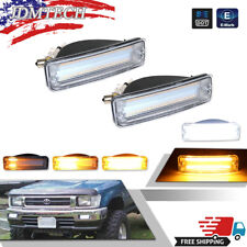 Clear Turn Signal Lights LH+RH Set For 90-91 Toyota 4Runner 89-95 Pick-Up Truck picture