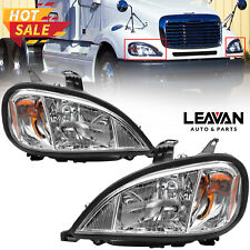 Pair of Headlights Headlamps W/ Bulb For Freightliner Columbia picture