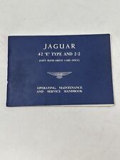 JAGUAR 4.2 E-Type AND 2+2 Original Blue Owners Manual Publication E.145/2 1968 picture