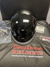 daytona helmets DOT Hawk Hi Gloss Black Size L Brand New picture