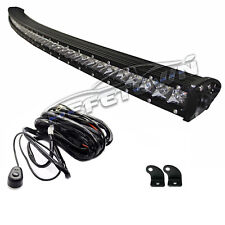 Curved 52 inch 250W Led Work Light Bar Slim Combo Offroad Driving Pickup Car 4X4 picture